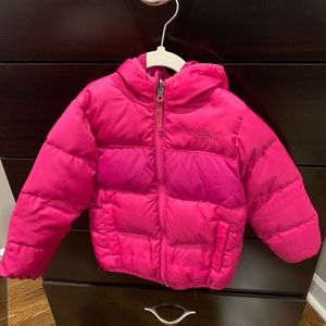 North Face size 4t Girls puffer